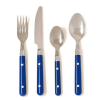 Casual Living 24 Pieces Flatware Set, Blue