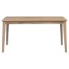 TREXM Classic and Traditional Style 6 - Piece Dining Set, Includes Dining Table, 4 Upholstered Chairs & Bench (Natural Wood Wash)